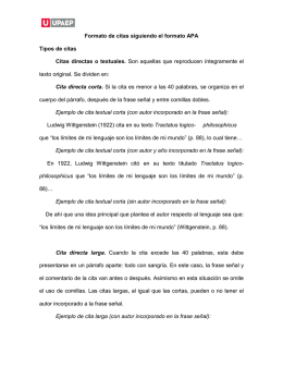 Citas - Upaep