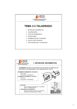 TEMA 3-3 TALADRADO.