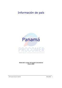 Información de País Panama