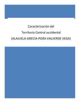 Alajuela-Poás-Grecia-Valverde Vega