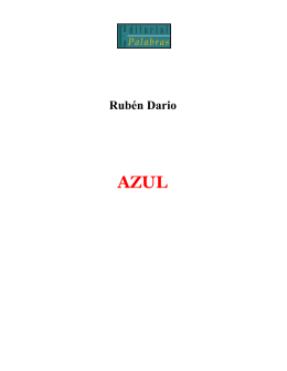Rubén Dario - Taller palabras