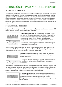 DEFINICIÓN, FORMAS Y PROCEDIMIENTOS