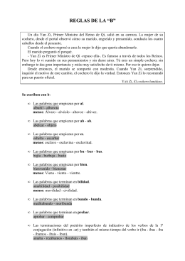 Reglas de la b - Resuelto PDF