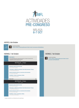 programa de ponencias
