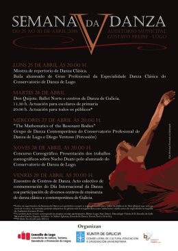 Eventos | CDAN Conservatorio Profesional de Danza