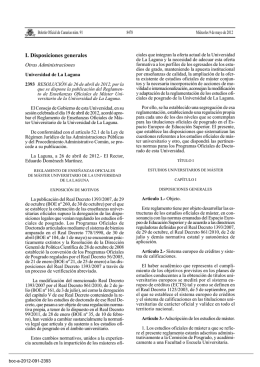 BOC de 9 de - Sede electrónica del Gobierno de Canarias