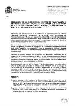 Celebración del 75 aniversario de la UIT