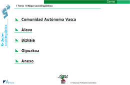 II Mapa Sociolingüístico