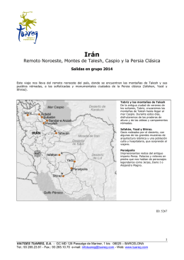 Remoto Noroeste, Montes de Talesh, Caspio y la Persia Clásica