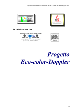 In collaborazione con Progetto Eco-color-Doppler