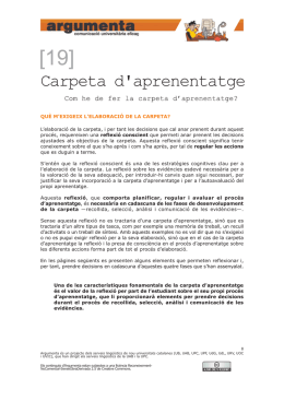 Carpeta d`aprenentatge - Benvingut al wuster.uab.es. L`Apache està