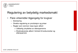 Disposisjon dag 6-7 ppt v/Kolstad