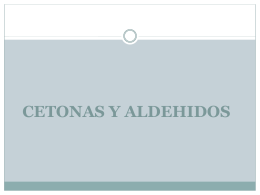 CETONAS Y ALDEHIDOS