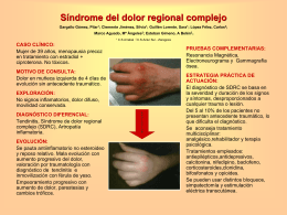 Síndrome del dolor regional complejo Gargallo Gómez, Pilar 1