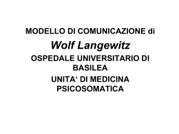 Modello di Comunicazione di Wolf Langewitz