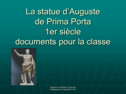 La_statue_d_Auguste_de_Prima_Porta pour la classe