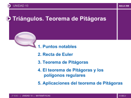 3. Teorema de Pitágoras
