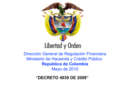 Ministerio de Hacienda y Crédito Público