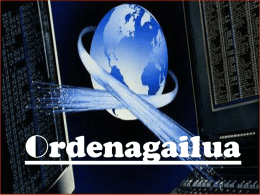 Ordenagailua - WordPress.com
