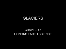 Glaciers - Grosse Pointe Public School System
