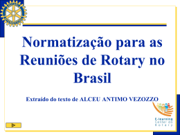 NormatizacaoReunioesRotary - Rotary Club de Taguatinga Sul