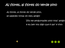 Ai flores do verde pino.pps
