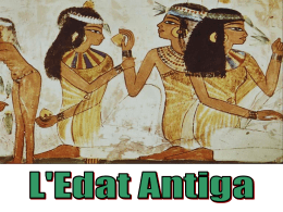 Edat Antiga - Escola el Cim