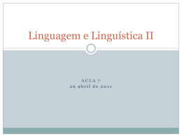 Slide 1 - linguisticadocumentaria
