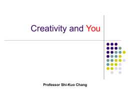 Creative Class and Creativity