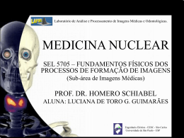 medicina nuclear - Departamento de Engenharia Elétrica e de