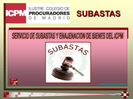 Presentación - Ilustre Colegio de Procuradores de Madrid