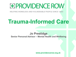 Feb 2015 Traum Informed Care Presentation