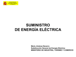 Suministro de Energía Eléctrica