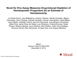 Novel Ex Vivo Assay Measures Drug-Induced