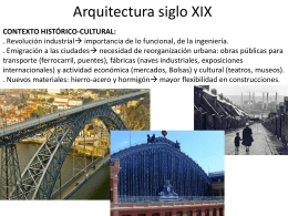 Arquitectura siglo XIX
