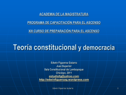 AMAG PCA 2011 Democracia - Pensamientos de Derecho