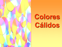 Colores Cálidos