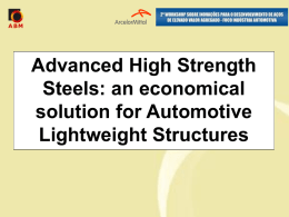 New Developments in Advanced High Strenght Steels