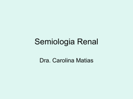 Semiologia Renal