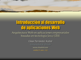 1. Introduccion al desarrollo de aplicaciones Web