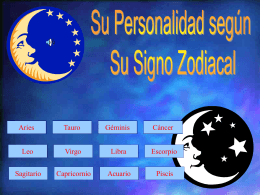 Los signos del zodíaco