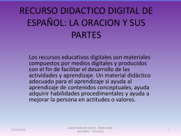 MDD_ORACIÓN Y SUS PARTES.pps