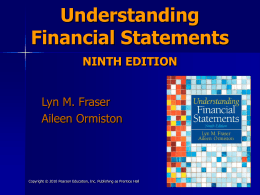 Financial Statement Analysis: A Valuation Approach