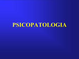 PSICOPATOLOGIA