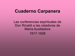 Cuaderno Carpanera