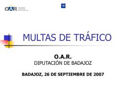 Diapositiva 1 - Diputación de Badajoz