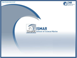 Diapositiva 1 - Ismar