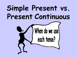 Present Perfect vs. Simple Past