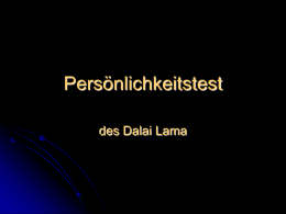 Persönlichkeitstest