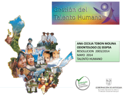 Diapositiva 1 - Secretaría Seccional de Salud y Protección Social